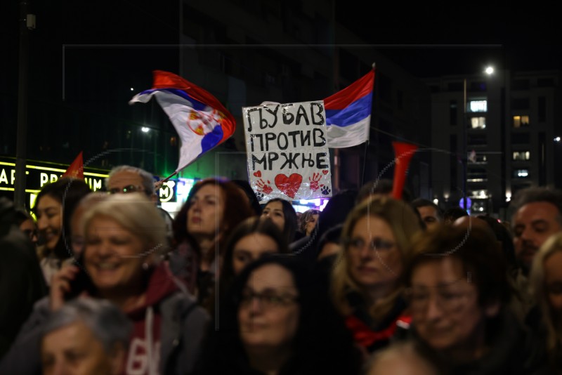 SERBIA PROTEST