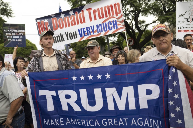 SOUTH AFRICA TRUMP RALLY