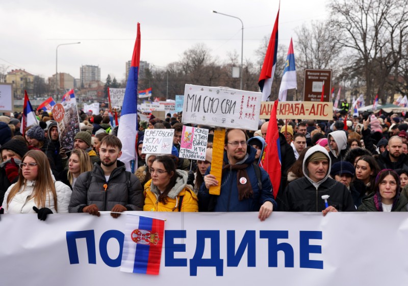 SERBIA PROTEST