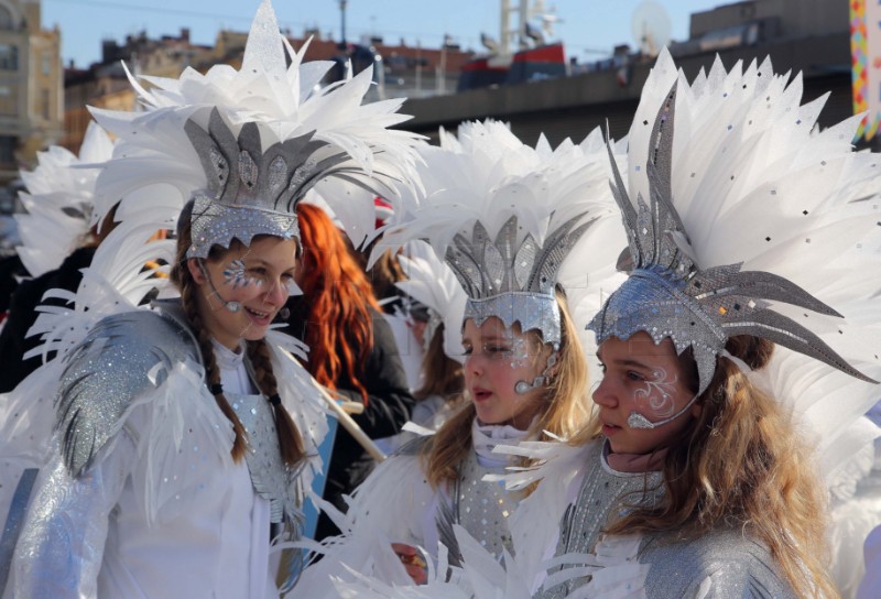 Rijeka: U karnevalskoj povorci 109 skupina s više od 11 tisuća sudionika 