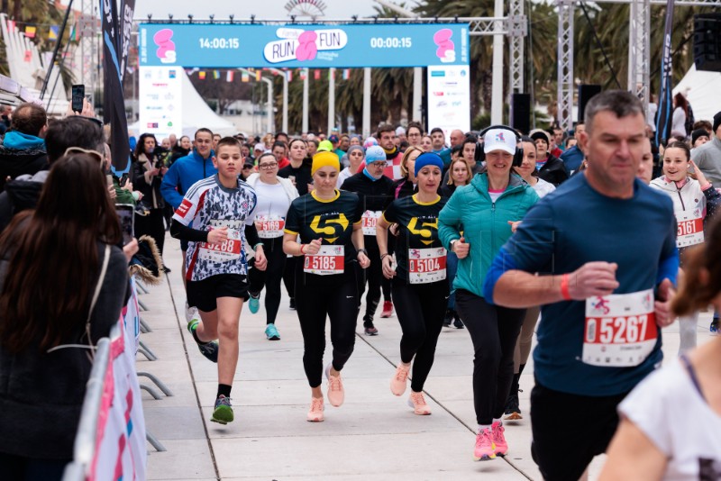 Utrka Run and Fun na dva i pet kilometara, uvod u 25. Split maraton