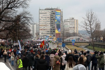 Prosvjed studenata u Kragujevcu