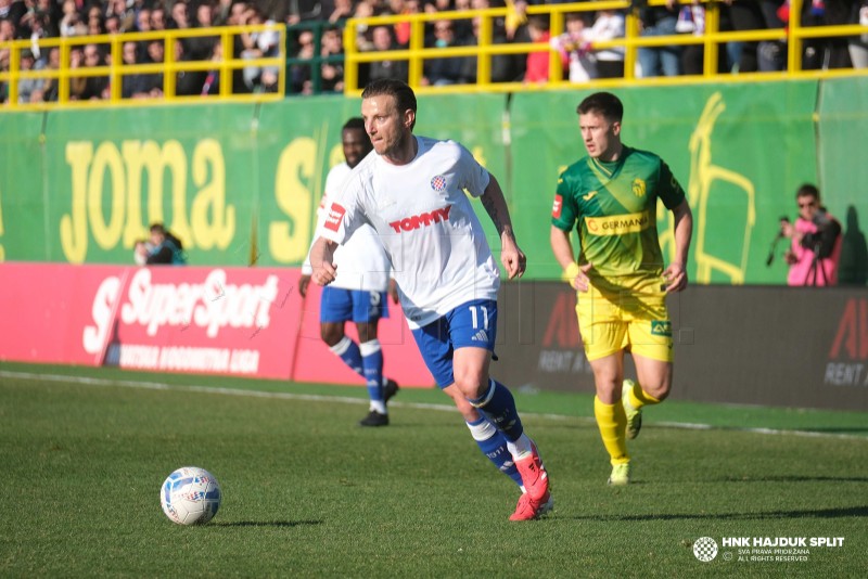 HNL: Istra 1961 i Hajduk treći put u sezoni odigrali 1-1