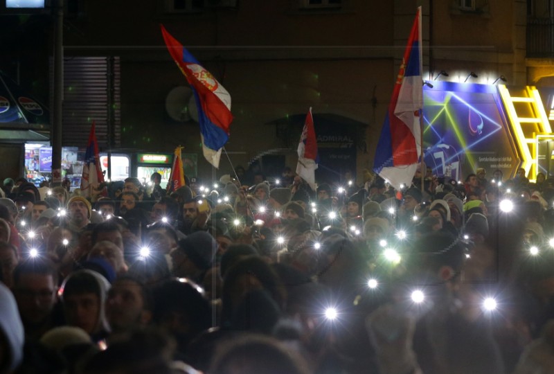 SERBIA PROTEST