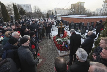 RUSSIA NAVALNY GRAVE