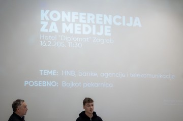 Tiskovna konferencije platforme Halo, inspektore