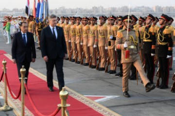 Plenković doputovao Kairo