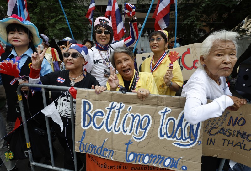 THAILAND CASINO GAMBLING PROTEST