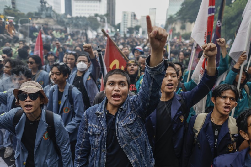 epaselect INDONESIA STUDENT PROTEST