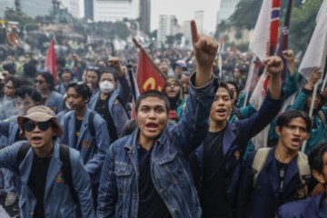 epaselect INDONESIA STUDENT PROTEST