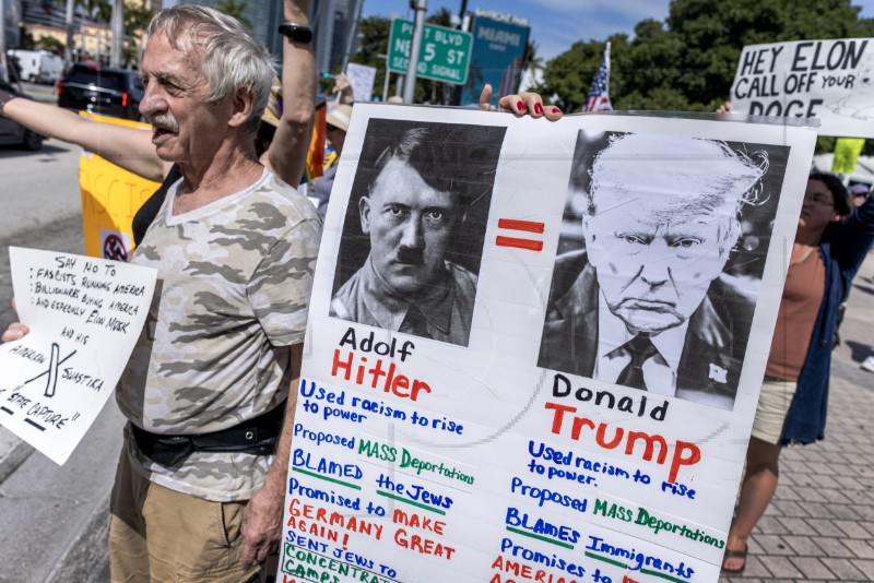 USA FLORIDA NATIONWIDE PROTEST AGAINST TRUMP