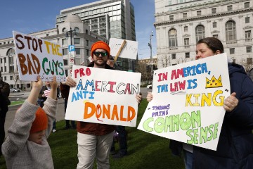 USA CALIFORNIA PROTEST TRUMP