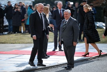 Dolazak uzvanika na inauguraciju predsjednika Milanovića