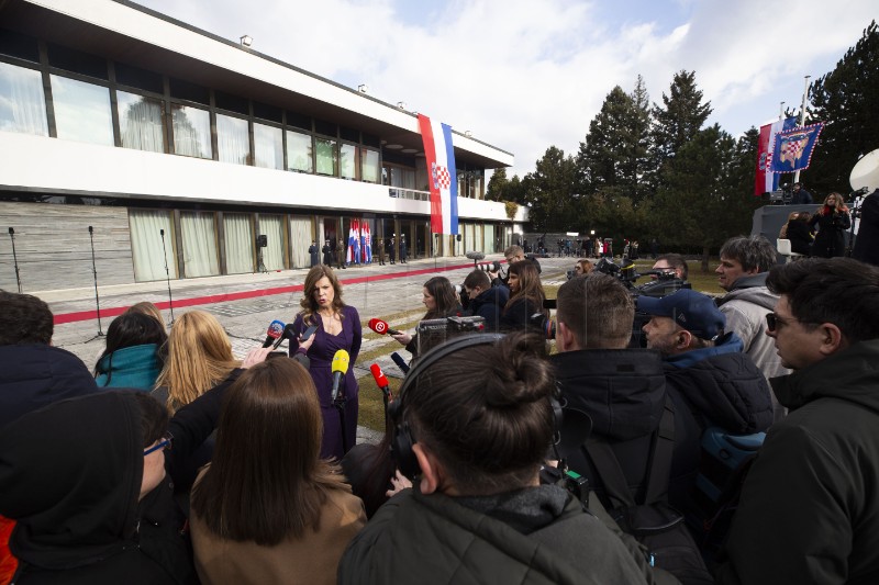 Dolazak uzvanika na inauguraciju predsjednika Milanovića