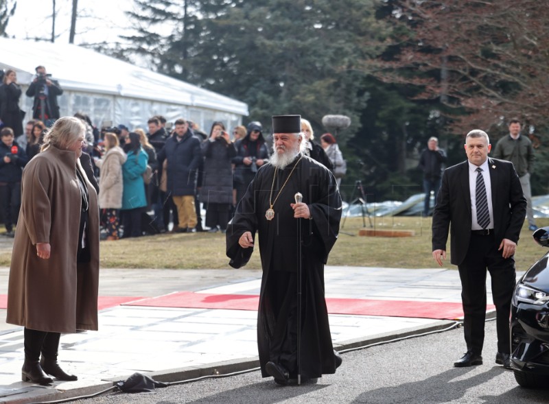 Dolazak uzvanika na inauguraciju predsjednika Milanovića