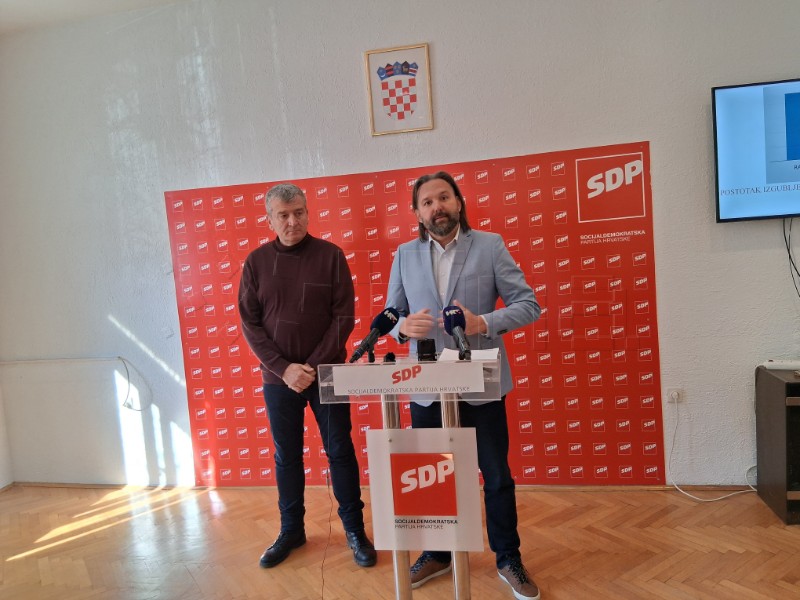 Konferencija za medije šibenskog SDP-a na temu "Park prirode Dinara"