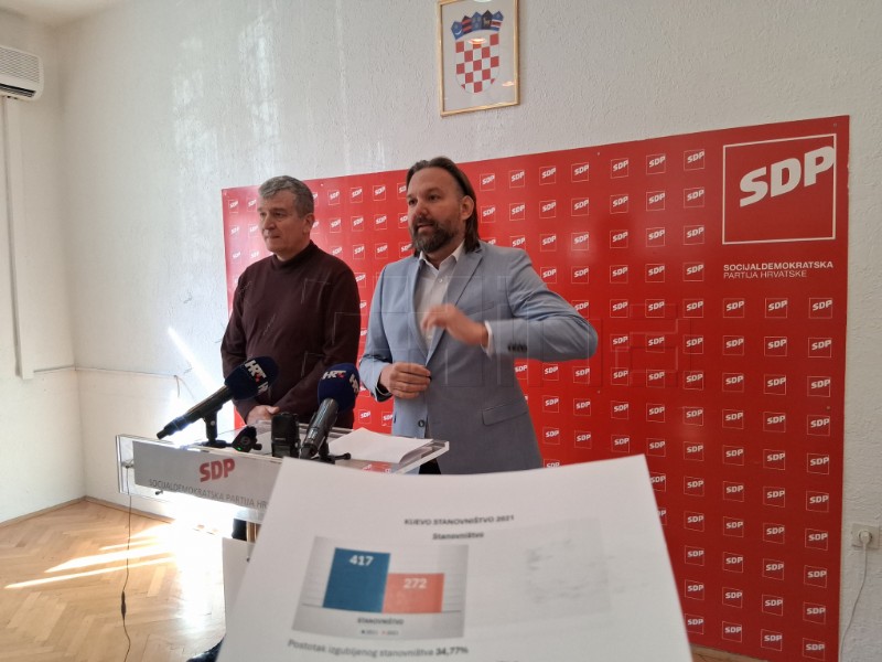 Konferencija za medije šibenskog SDP-a na temu "Park prirode Dinara"