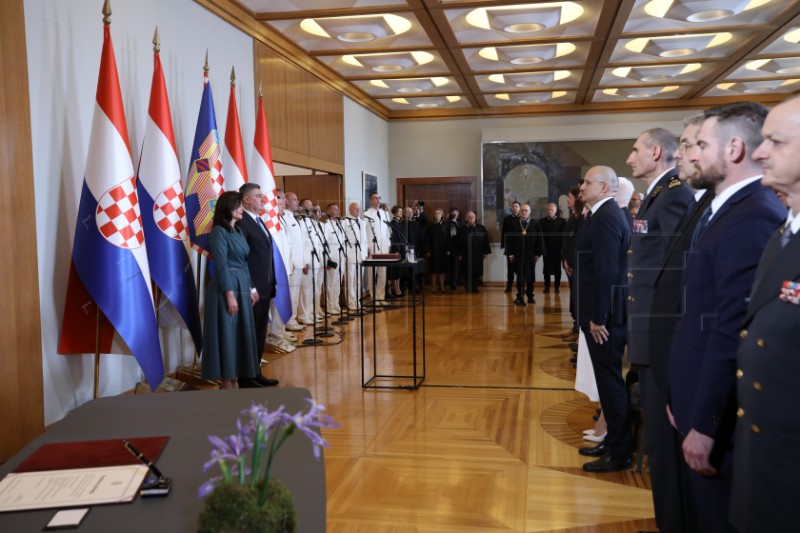 TRENUTNI SERVIS - Inauguracija predsjednika RH Zorana Milanovića