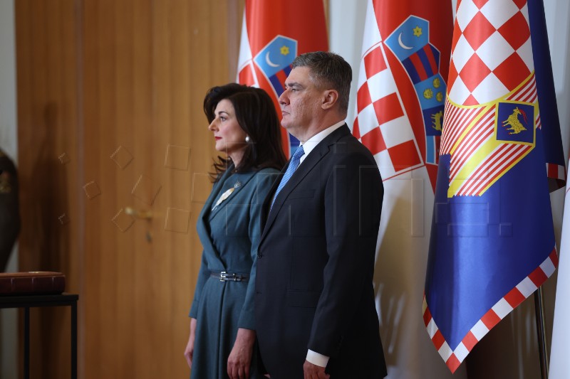 TRENUTNI SERVIS - Inauguracija predsjednika RH Zorana Milanovića