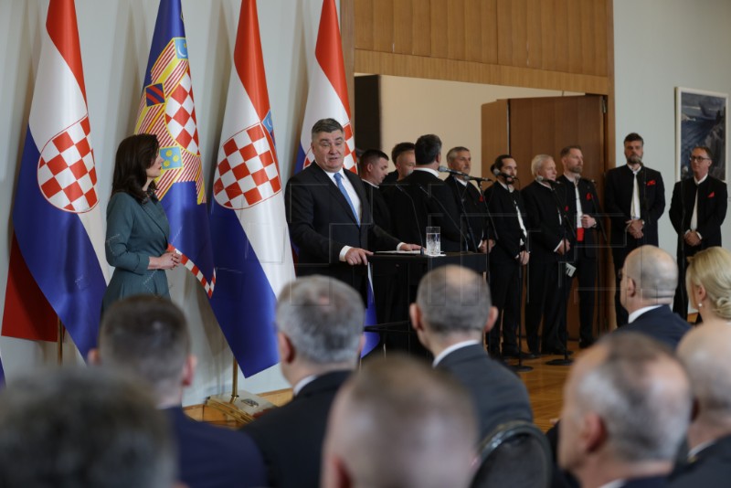 TRENUTNI SERVIS - Inauguracija predsjednika RH Zorana Milanovića