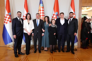 TRENUTNI SERVIS - Inauguracija predsjednika RH Zorana Milanovića