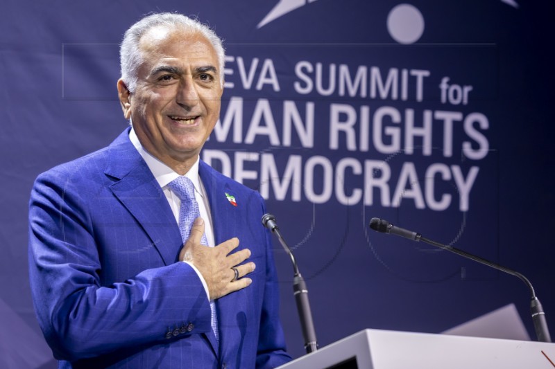 SWITZERLAND SUMMIT HUMAN RIGHTS DEMOCRACY