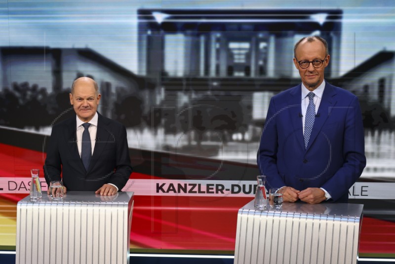 GERMANY ELECTIONS DEBATE