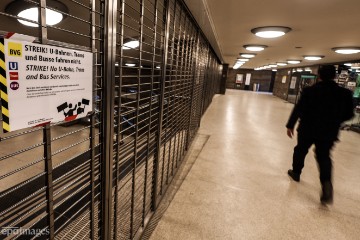 GERMANY BERLIN PUBLIC TRANSPORT STRIKE