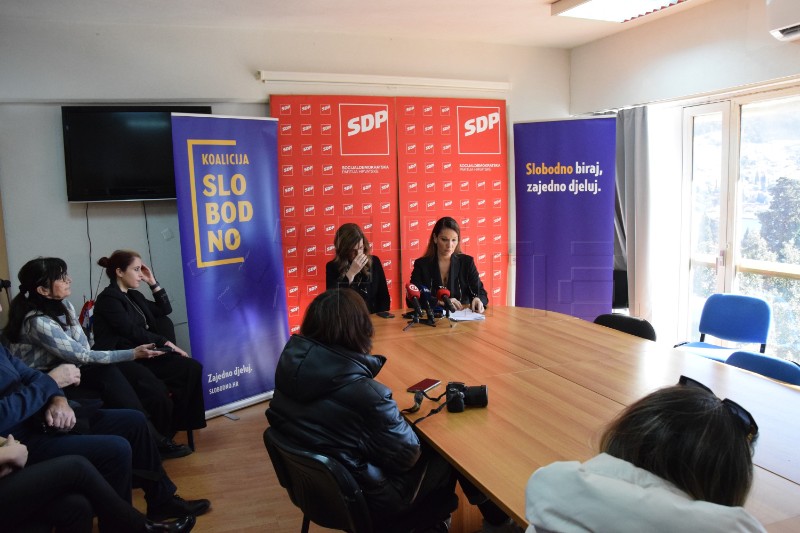 Dubrovnik: Konferencija za medije SDP-a