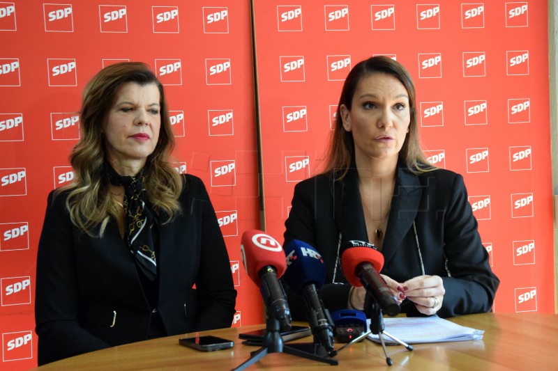 Dubrovnik: Konferencija za medije SDP-a