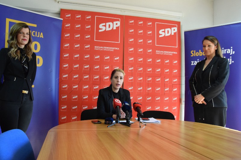 Dubrovnik: Konferencija za medije SDP-a