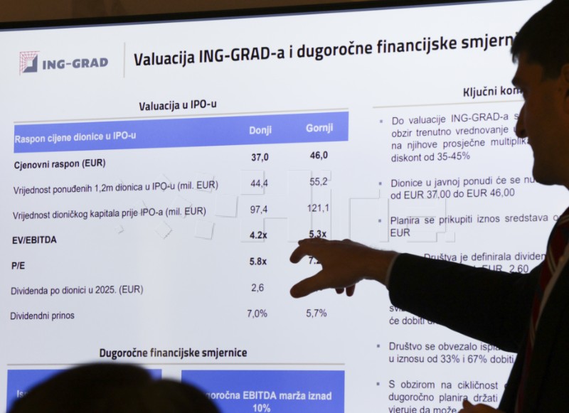 Ing-Grad objavio Javni poziv na sudjelovanje u javnoj ponudi dionica