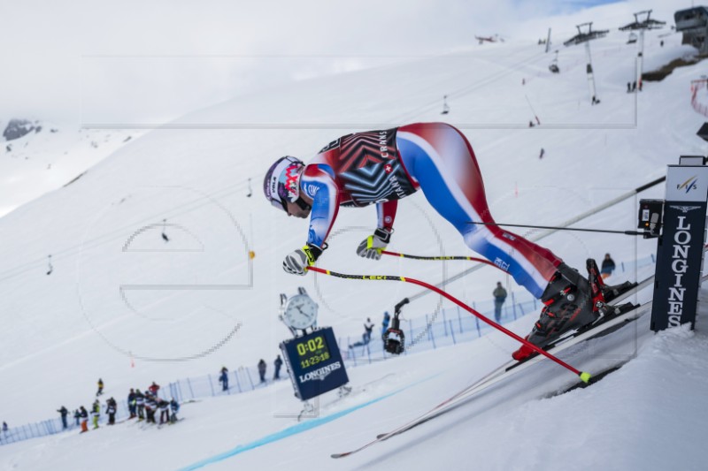 SWITZERLAND ALPINE SKIING