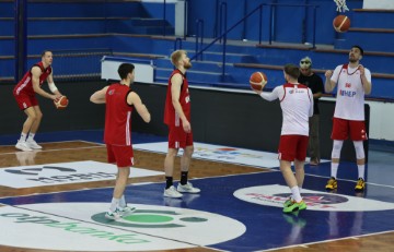 Zadar: Trening muške seniorske košarkaške reprezentacije Hrvatske