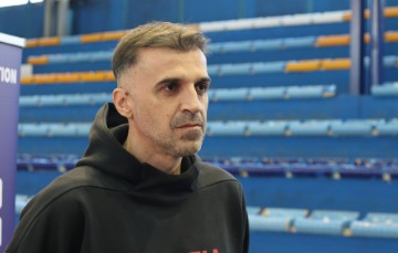 Zadar: Trening muške seniorske košarkaške reprezentacije Hrvatske