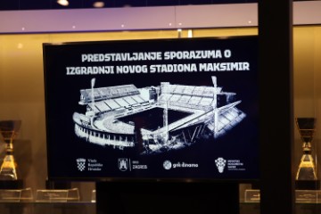 Predstavljanje sporazuma o uklanjanju postojećeg i izgradnji novog stadiona Maksimir