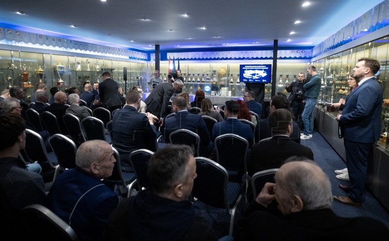 Predstavljanje sporazuma o uklanjanju postojećeg i izgradnji novog stadiona Maksimir