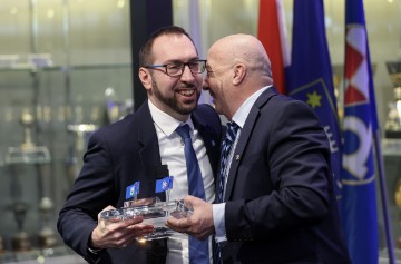 Predstavljanje sporazuma o uklanjanju postojećeg i izgradnji novog stadiona Maksimir