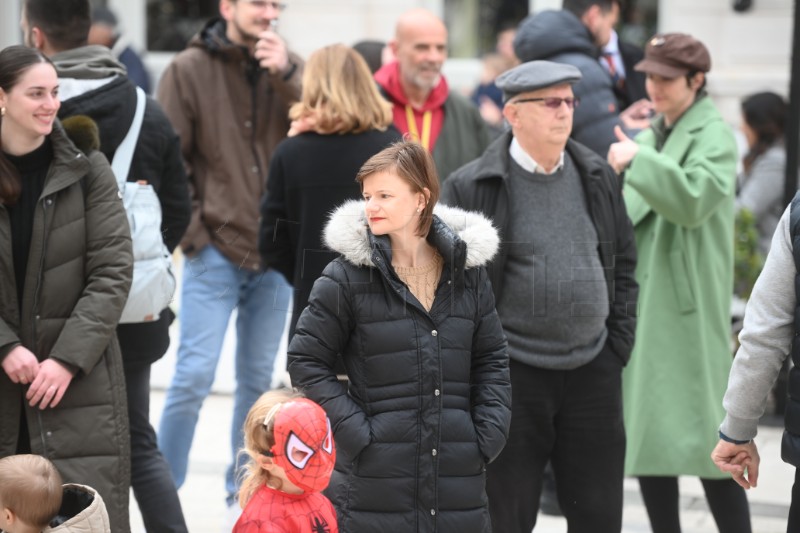 Split: Službeno proglašena vladavina maškara u Splitu