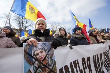 MOLDOVA PROTEST