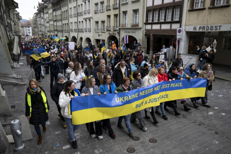 SWITZERLAND UKRAINE PROTEST