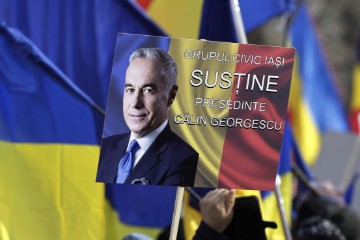 ROMANIA ELECTIONS PROTEST