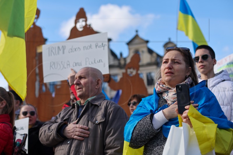 BELGIUM UKRAINE PROTEST