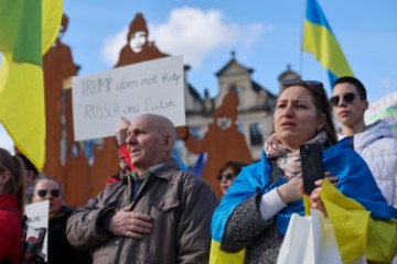 BELGIUM UKRAINE PROTEST