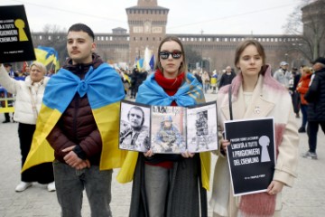 ITALY UKRAINE PROTEST