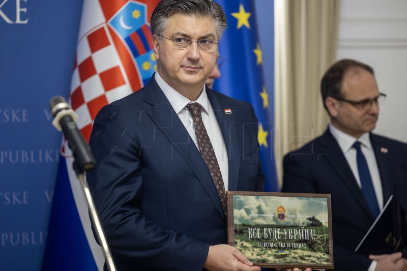 Plenković primio ukrajinsku djecu koja borave u Hrvatskoj