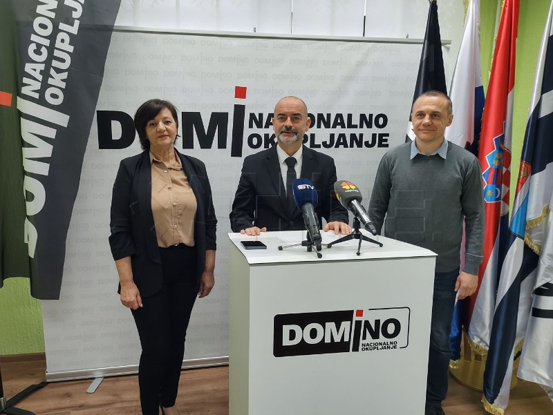 Osijek: Konferencija za medije stranke DOMiNO