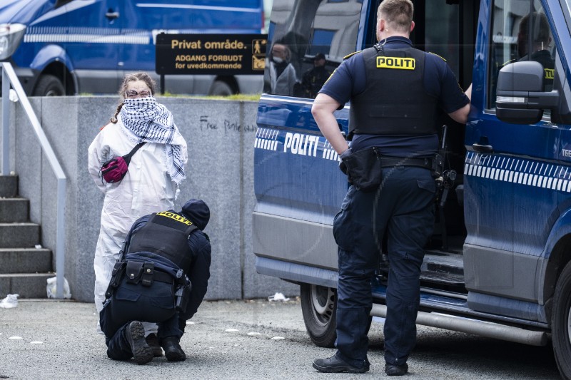 DENMARK PROTEST