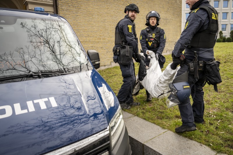 DENMARK PROTEST