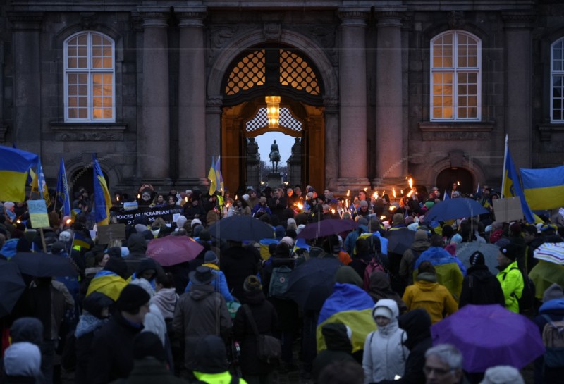 DENMARK UKRAINE RALLY